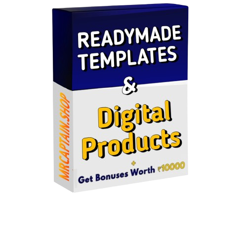 Readymade Templates & Digital Products